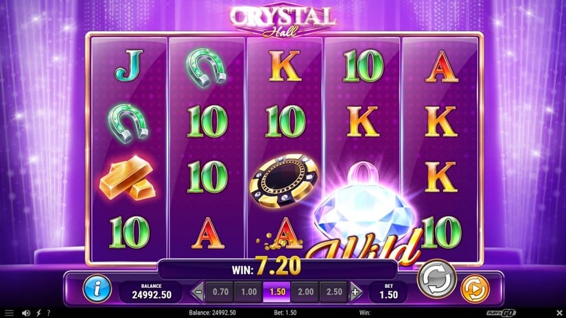 Crystal Hall slot screen 2