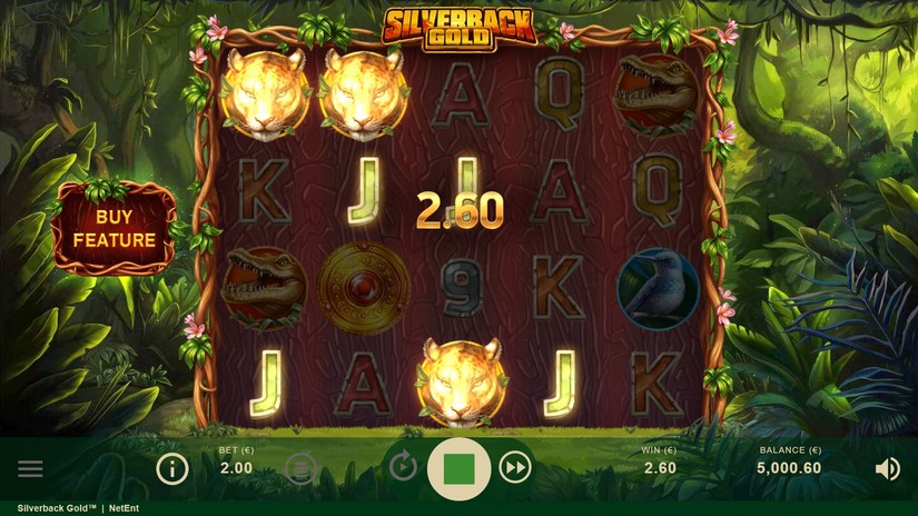 Silverback Gold slot screen 2