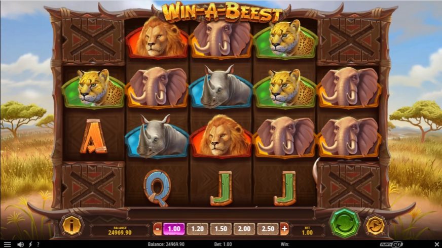 Win A Beest slot screen 1