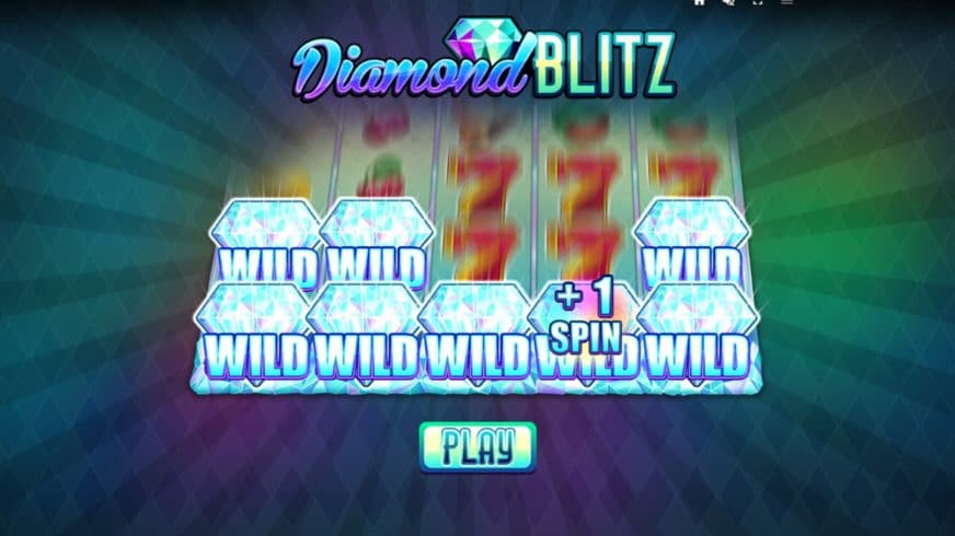 Diamond Blitz slot screen 1