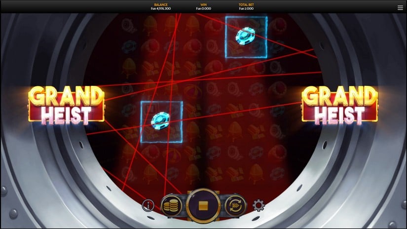 Grand Heist slot screen 4