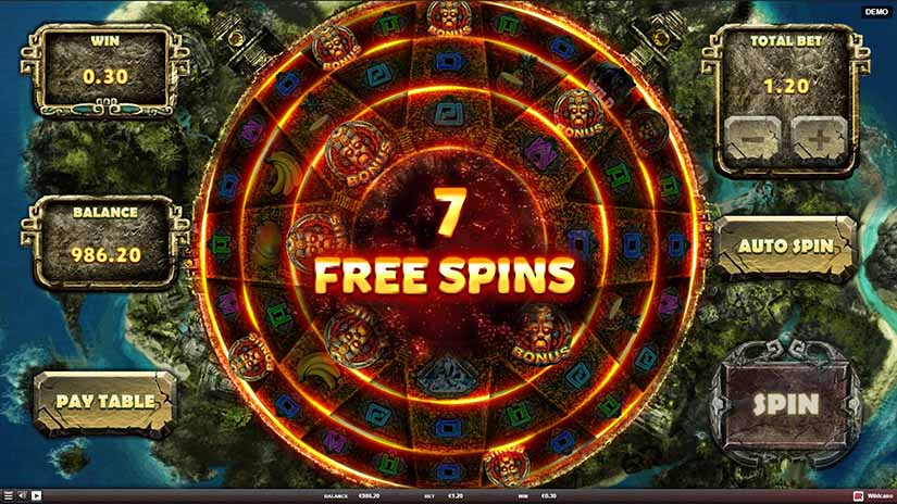 Wildcano with Orbital Reels slot screen 3