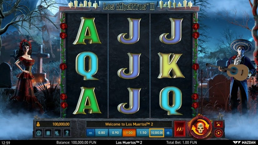 Los Muertos™ II slot screen 1