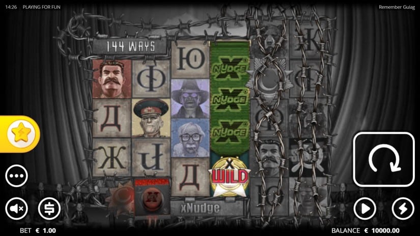 Remember Gulag slot screen 1