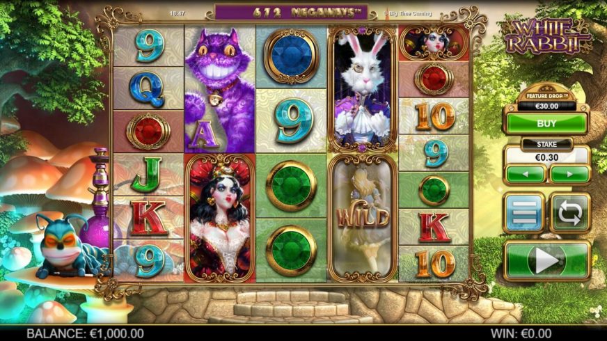 White Rabbit slot screen 1