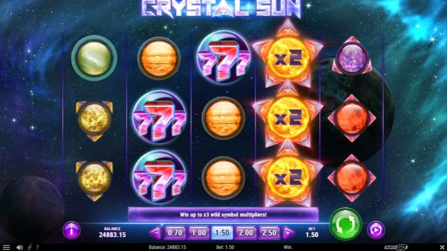 Crystal Sun slot screen 2