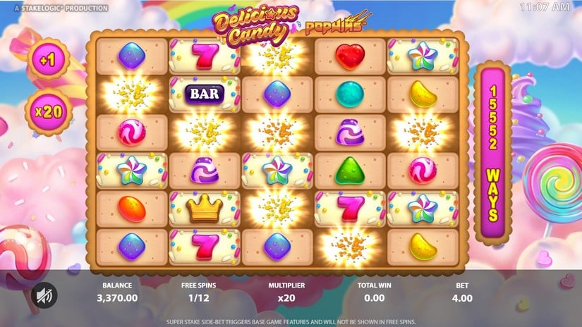 Delicious Candy PopWins slot screen 5