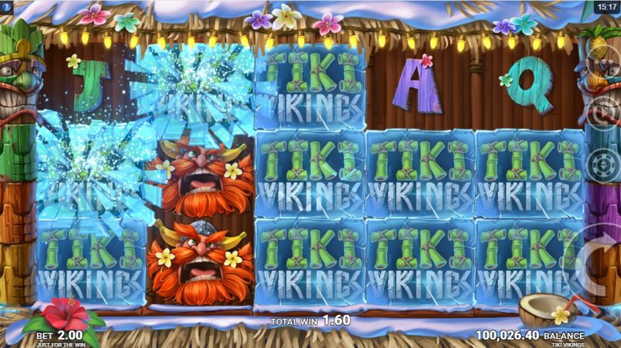 Tiki Vikings slot screen 4