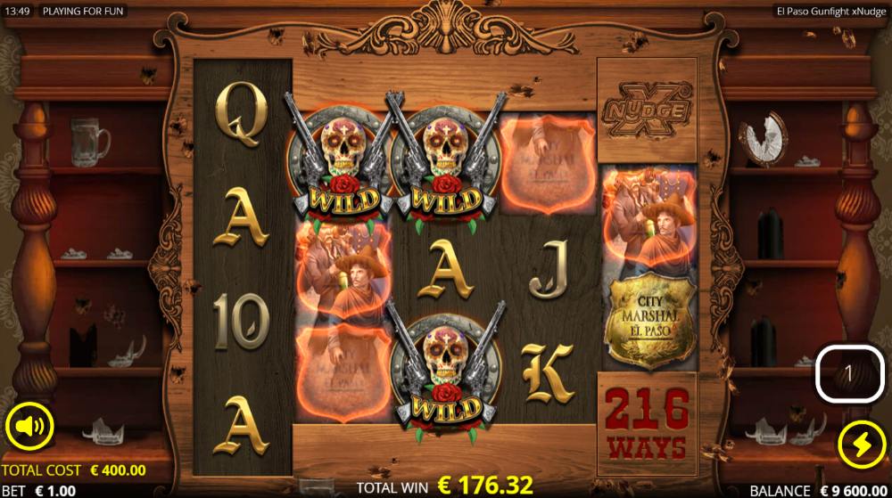 El Paso Gunfight xNudge free slot