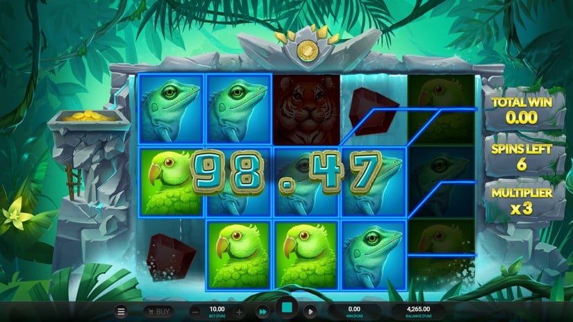 Jungle Jamboree slot screen 5