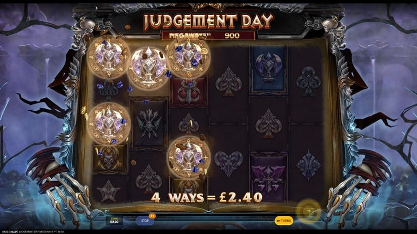 Judgement Day Megaways slot screen 4
