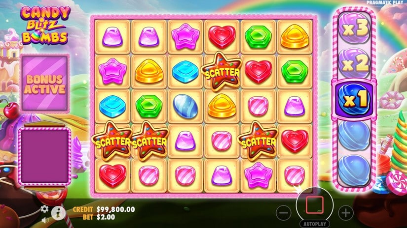 Candy Blitz Bombs slot screen 2