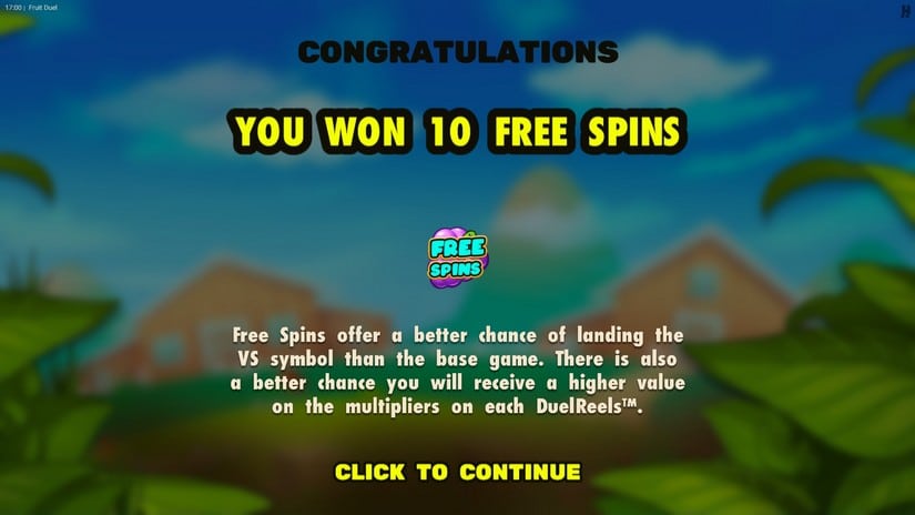 Fruit Duel slot screen 5