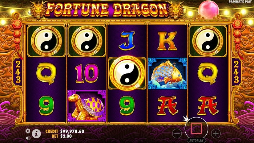 Fortune Dragon slot screen 3