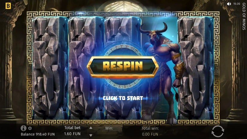 Gold Of Minos slot screen 2