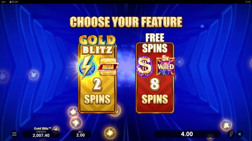 Gold Blitz slot screen 3