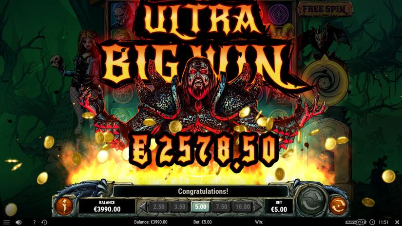 Lordi Reel Monsters slot screen 11