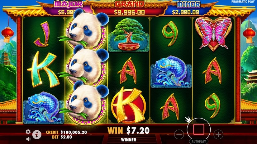 Panda’s Fortune 2 slot screen 2