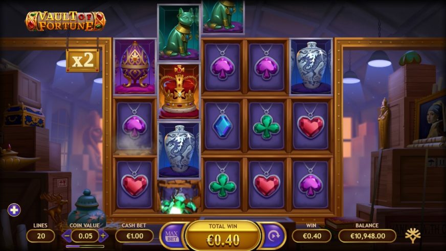 Vault of Fortune slot screen 3