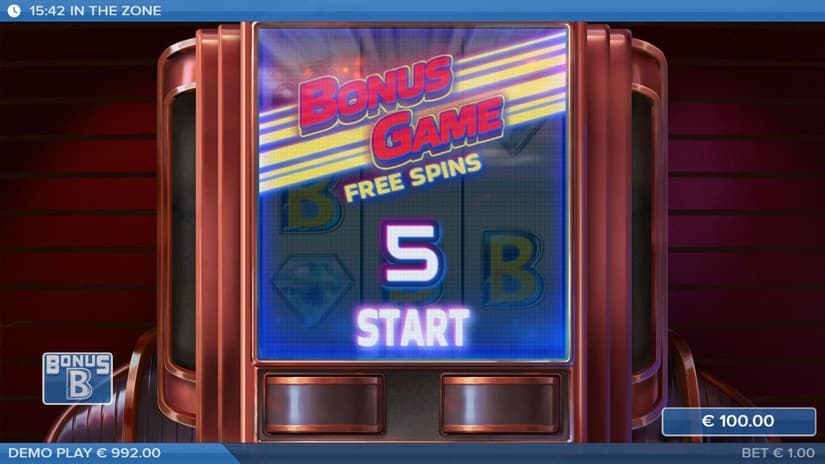 In the Zone slot screen 5