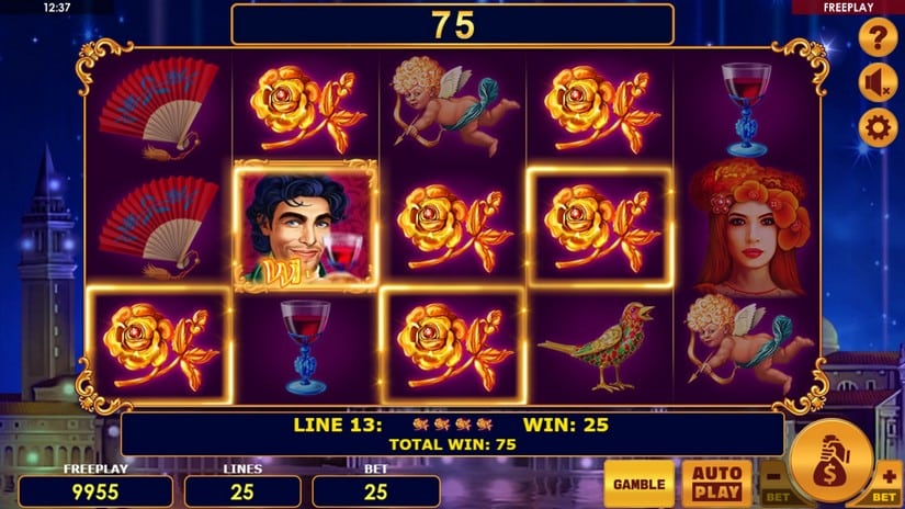 Casanovas Ladies slot screen 2