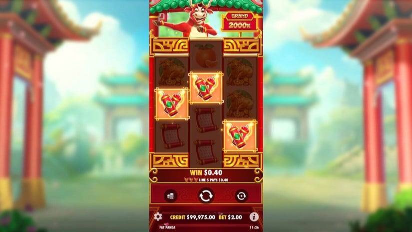 Lucky Ox slot screen 3