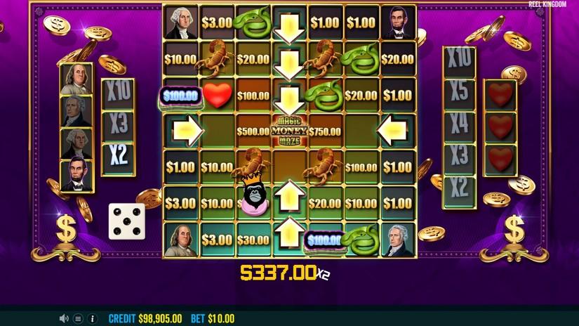 Magic Money Maze slot screen 7