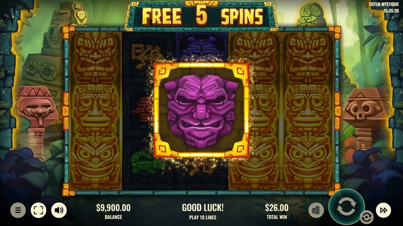 Totem Mystique slot screen 6