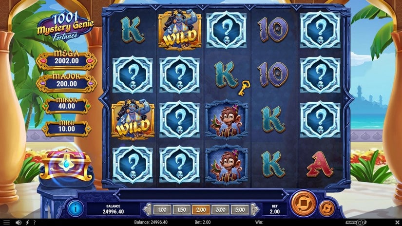1001 Mystery Genie Fortunes slot screen 3
