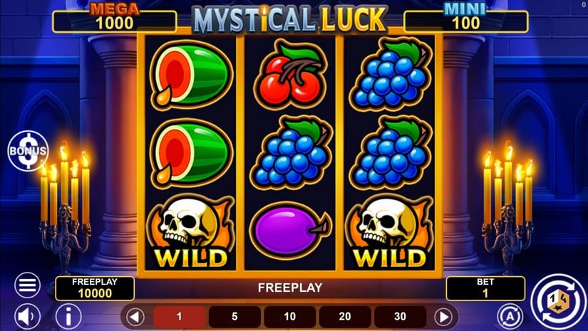 Mystical Luck Hold And Win slot screen 1
