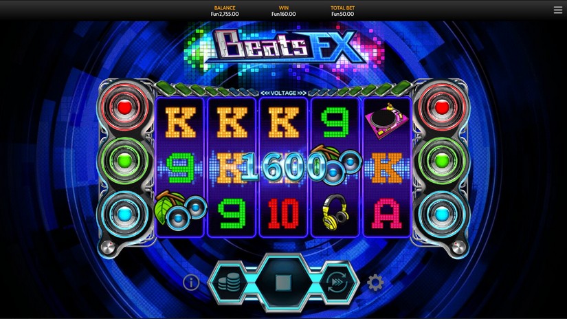 Beats Ex slot screen 3