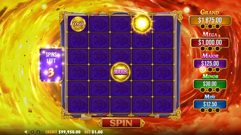 Spellmaster slot screen 4