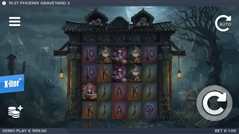 Phoenix Graveyard 2 slot screen 1