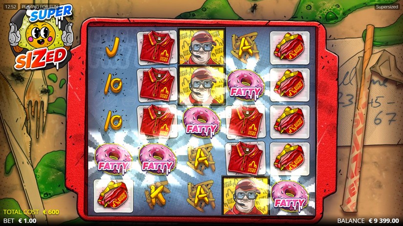 Supersized slot screen 2