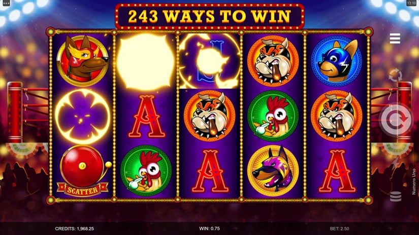 Numero Uno slot screen 3