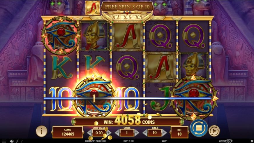Rich Wilde And The Amulet of Dead slot screen 6