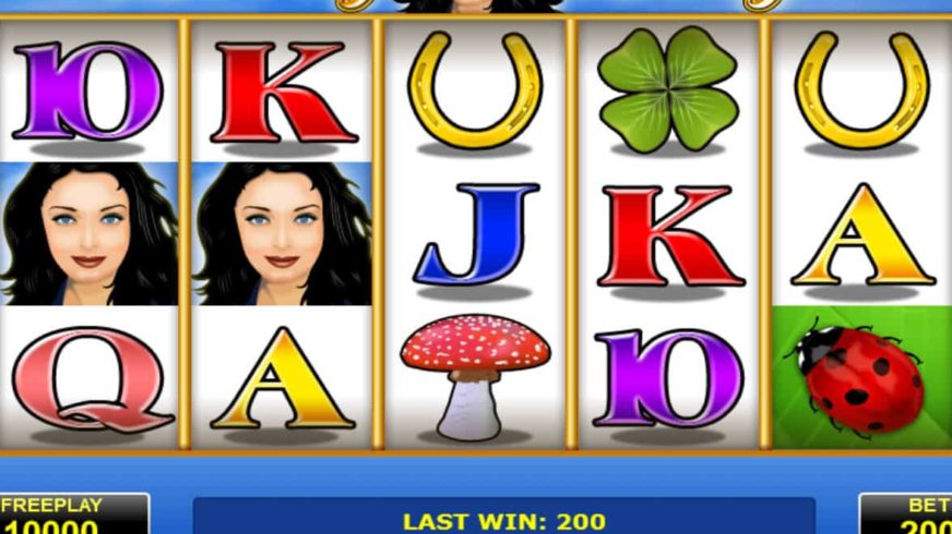 Lovely Lady slot screen 1