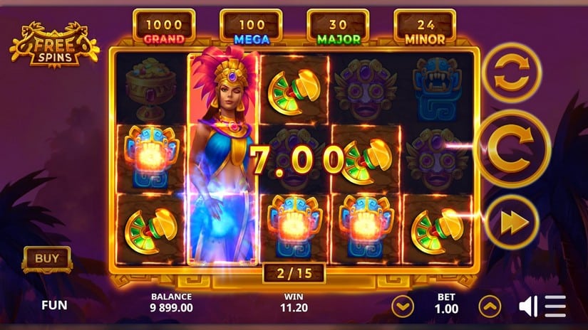 Aztec’s Legend slot screen 4