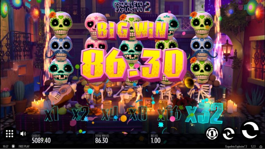 Esqueleto Explosivo 2 slot screen 8