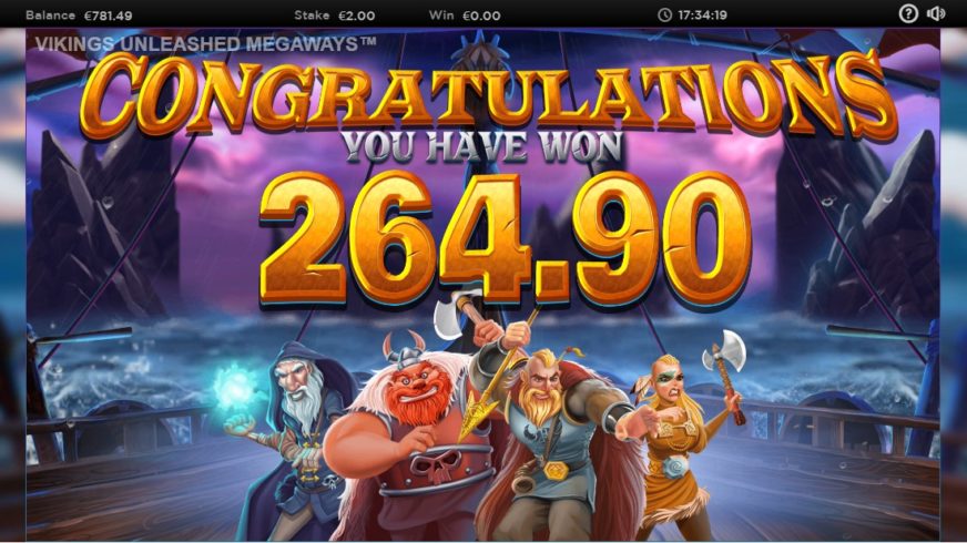 Vikings Unleashed Megaways slot screen 6