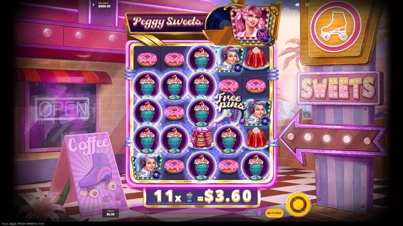 Peggy Sweets slot screen 2