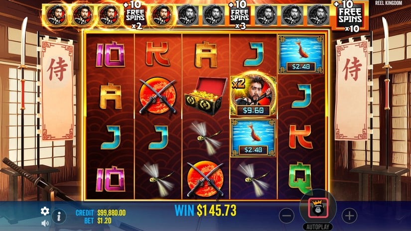 Samurai Code slot screen 6
