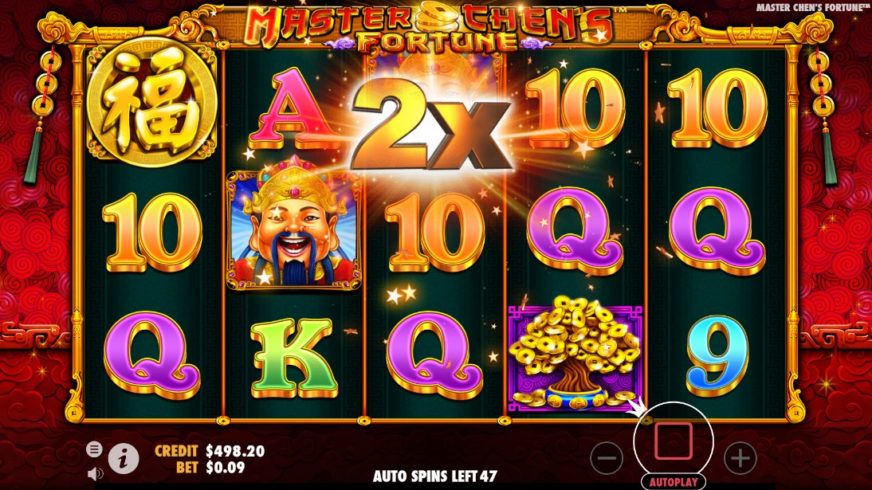 Master Chen’s Fortune slot screen 3