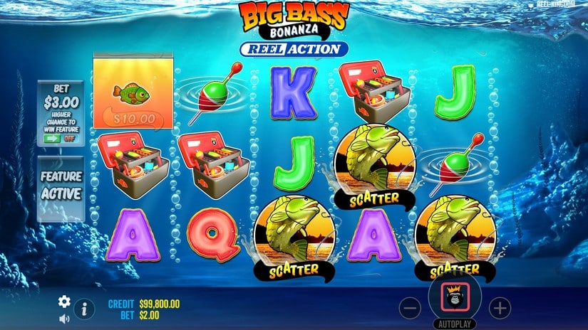 Big Bass Bonanza – Reel Action slot screen 2
