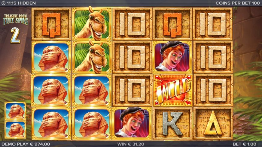 Hidden slot screen 4