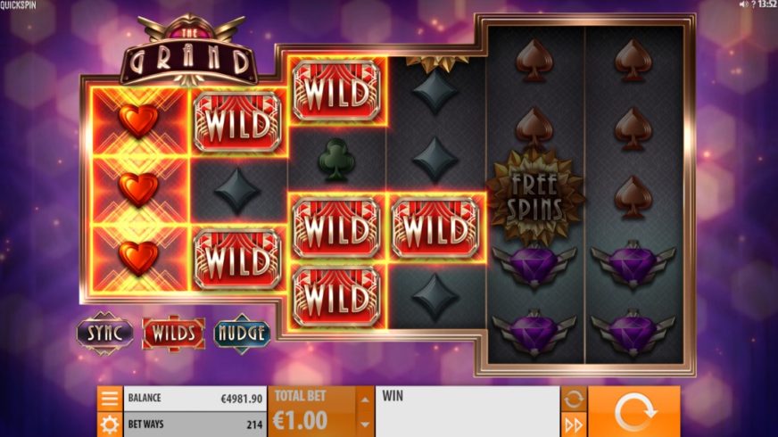 The Grand slot screen 2