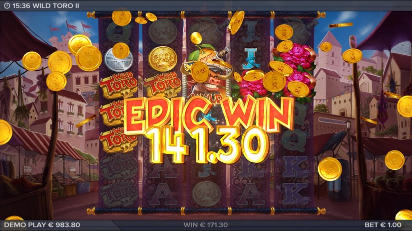 Wild Toro 2 slot screen 7