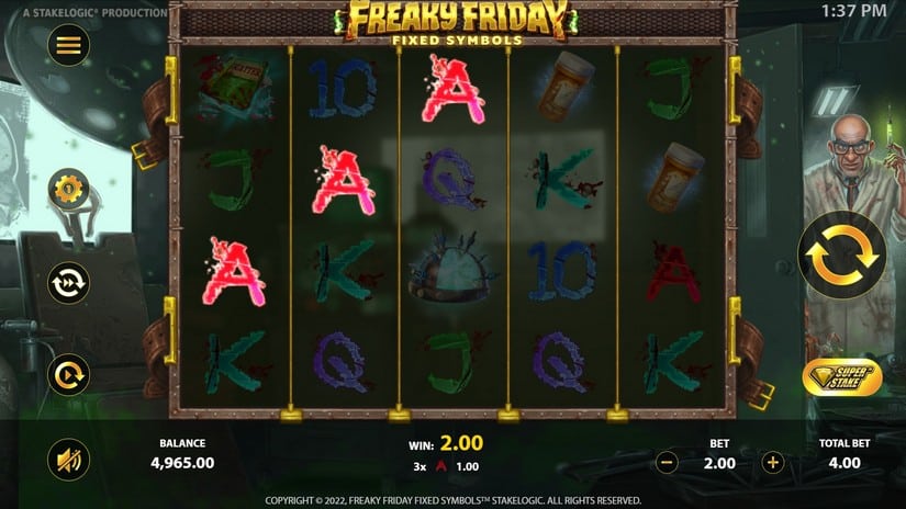 Freaky Friday Fixed Symbols slot screen 2