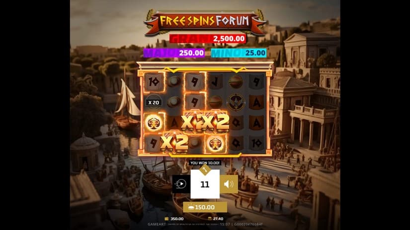 Empire of Wealth slot screen 6