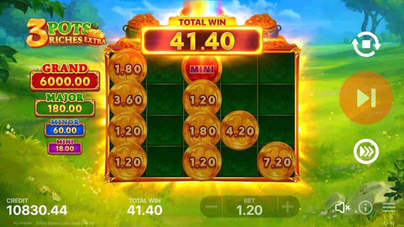 3 Pots Riches Extra: Hold and Win slot screen 4